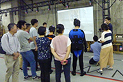 We organized a visit to OPAKIS (the studio of Digital Frontier Inc.) for students from the University of Hong Kong.