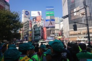 Carried out a regular cleanup activity in Shibuya's Nampeidai-cho neighborhood