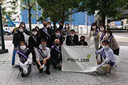 Carried out a regular cleanup activity in Shibuya's Nampeidai-cho neighborhood