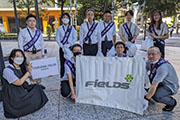 Carried out a regular cleanup activity in Shibuya's Nampeidai-cho neighborhood