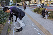 Participated in the “Autumn Regulation Awareness Campaign 2023” (cleanup activity) by Tokyo's Shibuya Ward