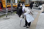 Carried out a regular cleanup activity in Shibuya's Nampeidai-cho neighborhood