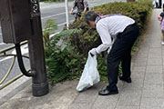 東京都渋谷区南平台町定例清掃活動を実施しました。