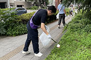 東京都渋谷区南平台町定例清掃活動を実施しました。