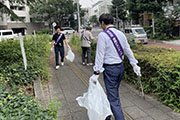 東京都渋谷区南平台町定例清掃活動を実施しました。