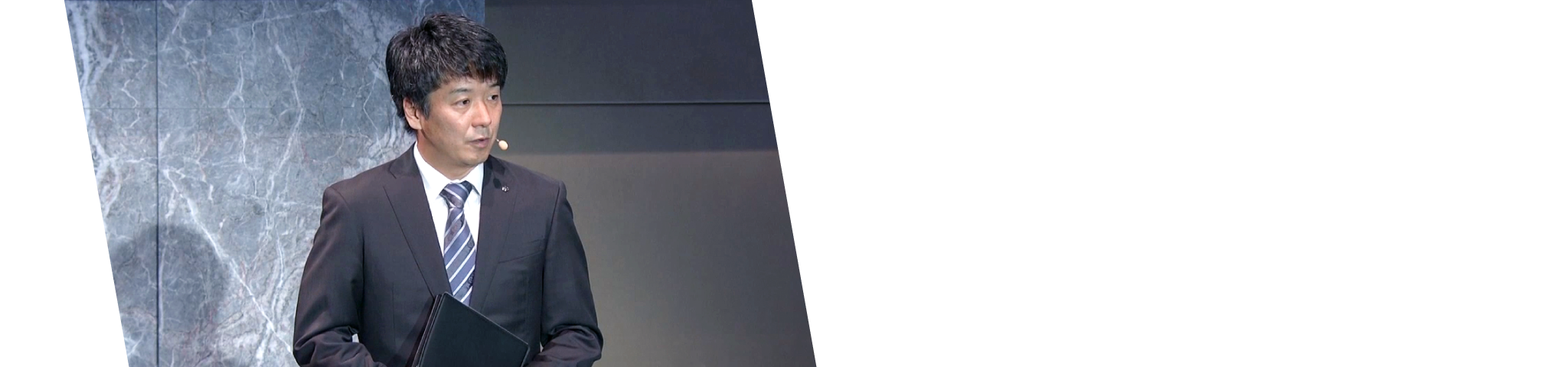 成長戦略 世界に存在感のあるIPカンパニーを目指して 代表取締役社長 繁松徹也