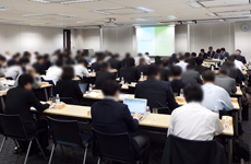 2015年3月期 決算説明会 会場風景