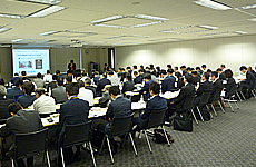 2017年3月期 決算説明会 会場風景