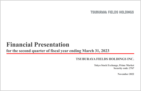 Earnings Presentation for the  Quarter of the Year Ending March 31, 2018 place